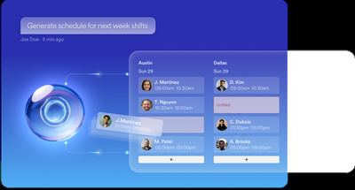 Cue - Shift & Scheduling — 2548 by 1370