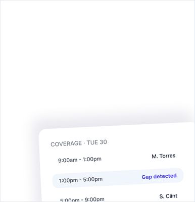 Shift & Scheduling — runs itself 2 — 811 by 840